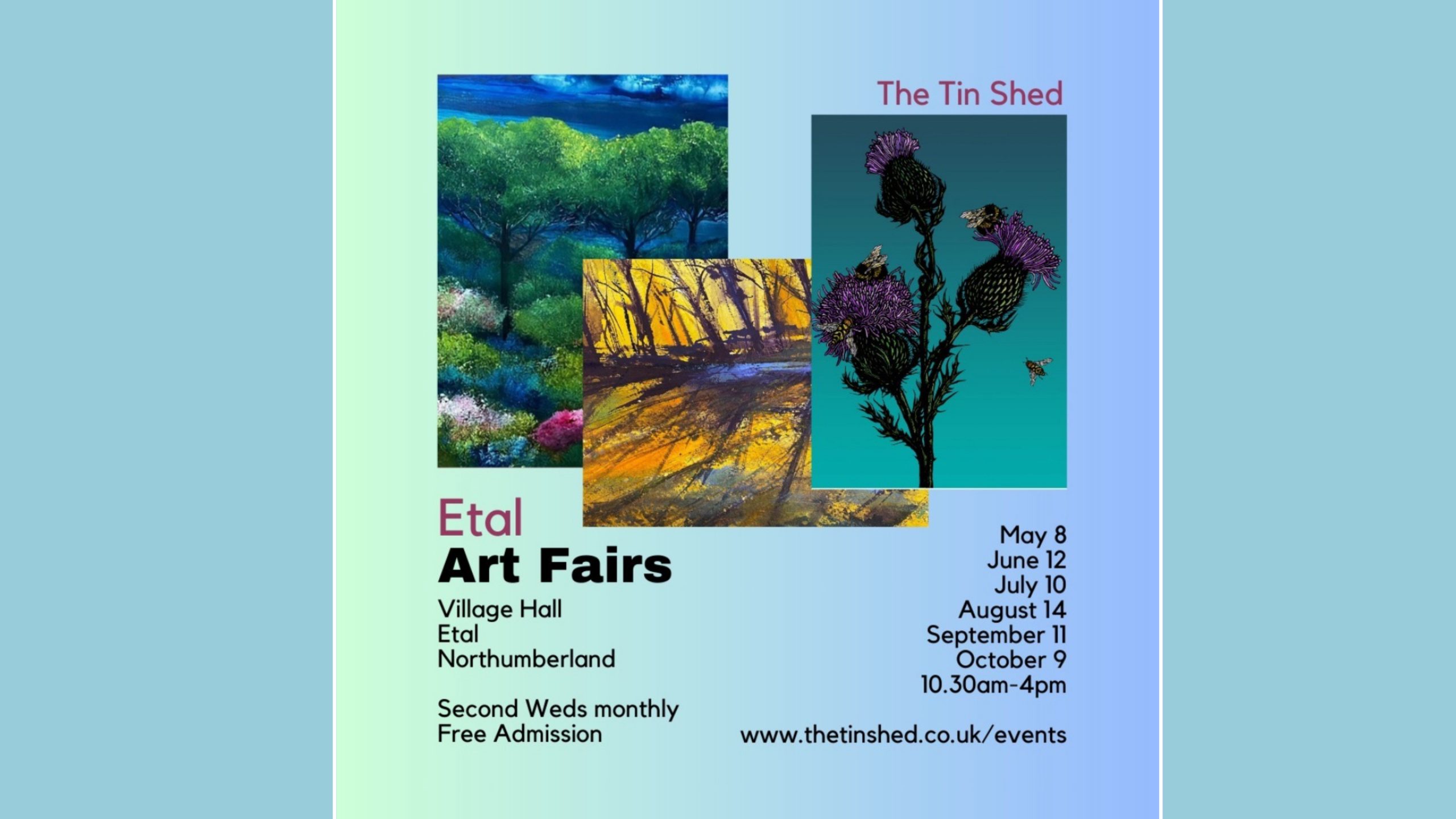 Etal Art Fair 14 August 2024